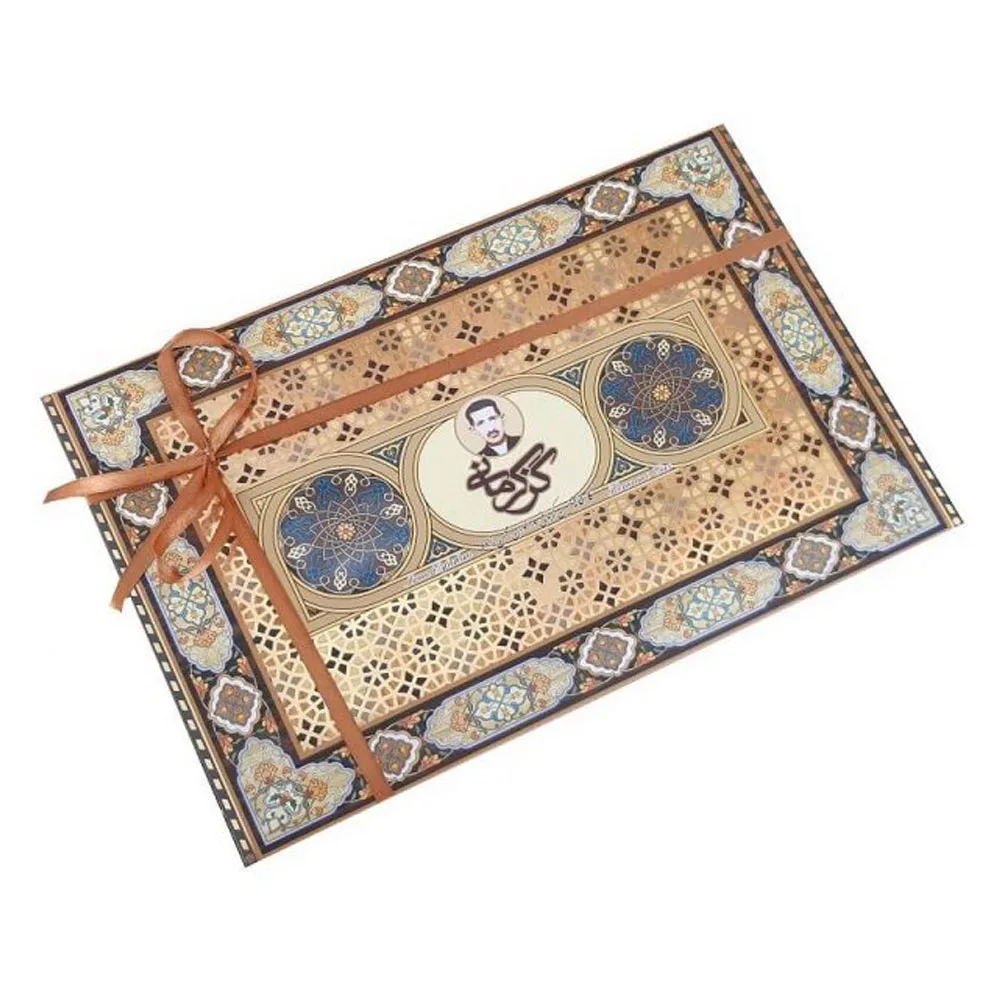 گز لقمه 28 درصد مخلوط پسته و بادام گز کرمانی - 450 گرم