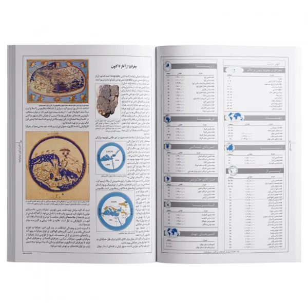 کتاب اطلس جهان امروز اثر سعید بختیاری انتشارات گیتاشناسی نوین