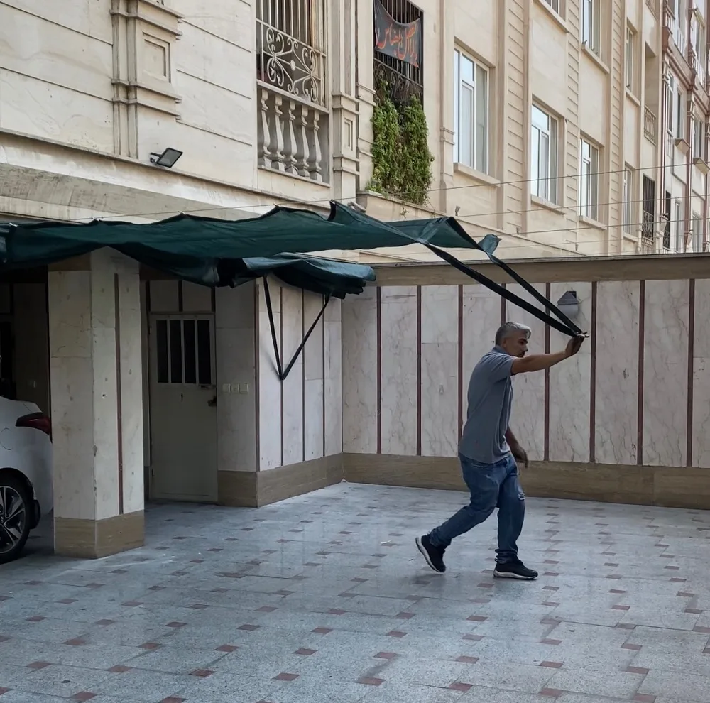 سایهبان سفری مدل m12