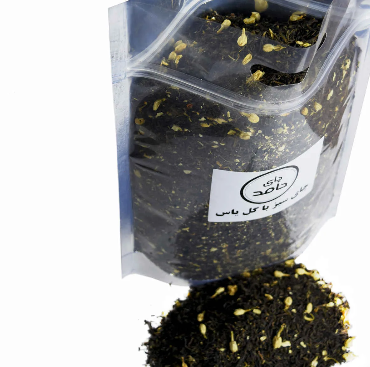 چای سبز با گل یاس چای حامد-1کیلوگرم