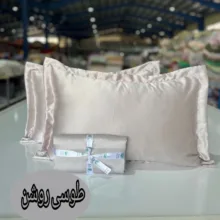 رو بالشی مدل ساتن قابدار سایز 60*80 سانتی متر