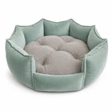 جای خواب سگ و گربه مدل لوکس دو رو تدی و شنل دلپناه