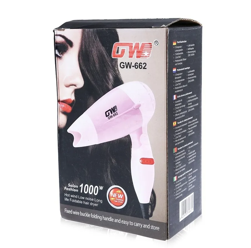 سشوار مسافرتی جی دبلیو مدل GW-662