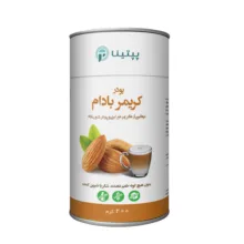کریمر غیرلبنی با پودر شیر بادام بدون شیرین کننده پپتینا – 200 گرم