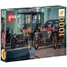پازل 1000 تکه مدل Vintage Cars  مناسب برای نوجوانان و بزرگسالان