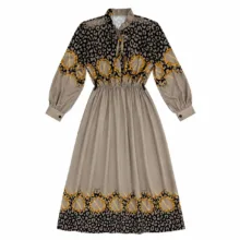 پیراهن ساحلی زنانه مدل پلنگی