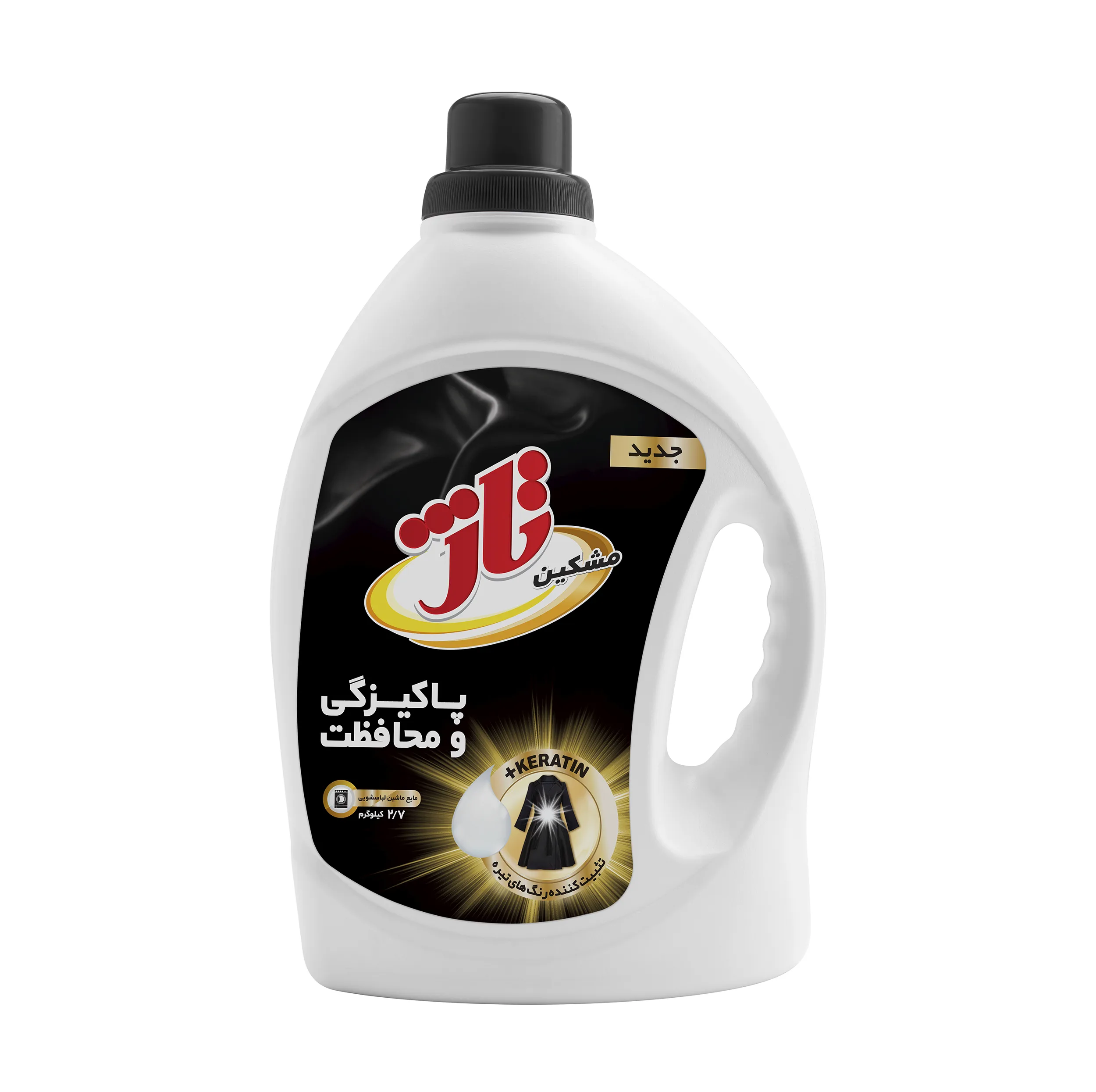 مایع مشکین شوی تاژ مدل keratin وزن 2.7 کیلوگرم