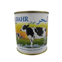 دسر شیر تغلیظ شده شیرین البحر - 387 گرم بسته6 عددی
