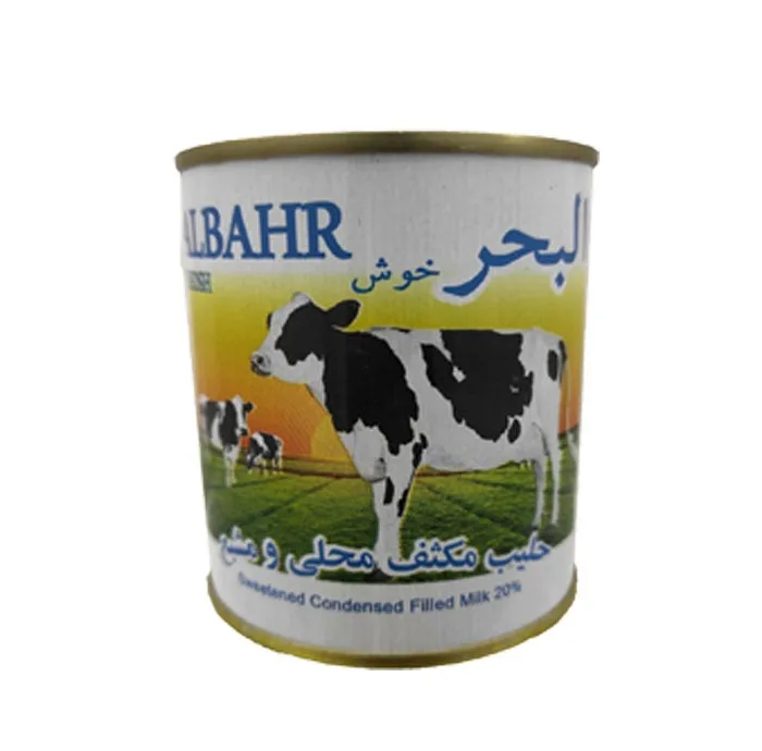 دسر شیر تغلیظ شده شیرین البحر - 387 گرم بسته6 عددی