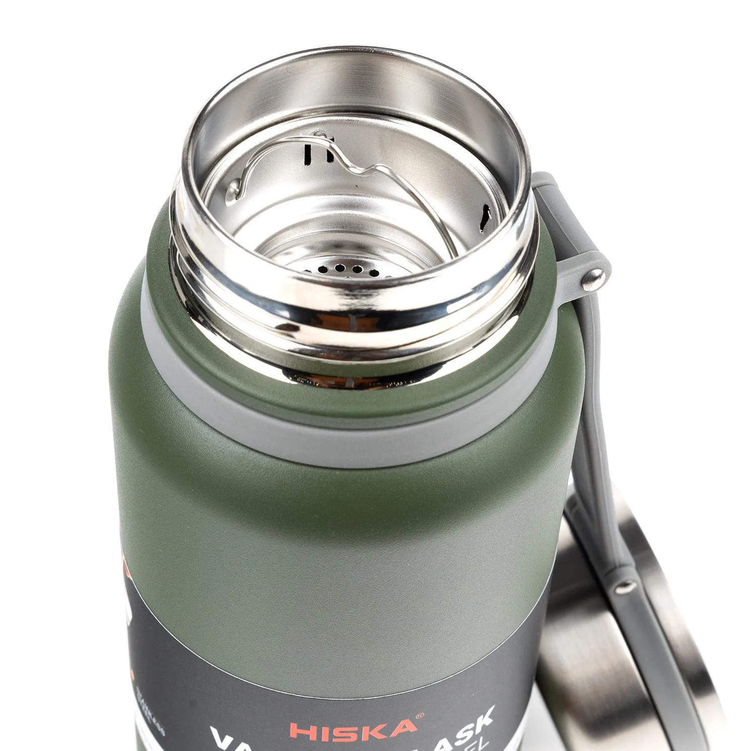 فلاسک هیسکا مدل HR-80 گنجایش 0.9 لیتر