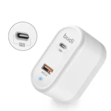 شارژر دیواری 18 وات دو پورت بودی مدل  M8j328E
