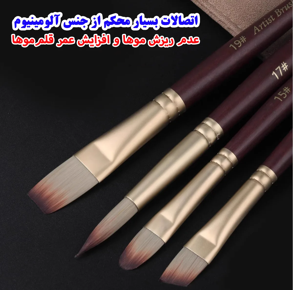 ست قلم مو جیورجیونی مدل Gio24 مجموعه 24 عددی