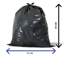 کیسه زباله مدل ضخیم بزرگ کد 90x70 وزن 3 کیلوگرم