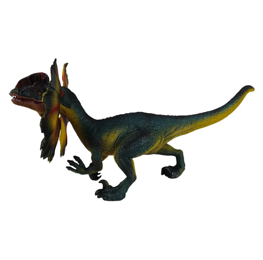 اکشن فیگور مدل دایناسور فک متحرک طرح Dilophosaurus