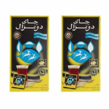 چای کیسه ای ارل گری دو غزال -180 گرم مجموعه 2 عددی