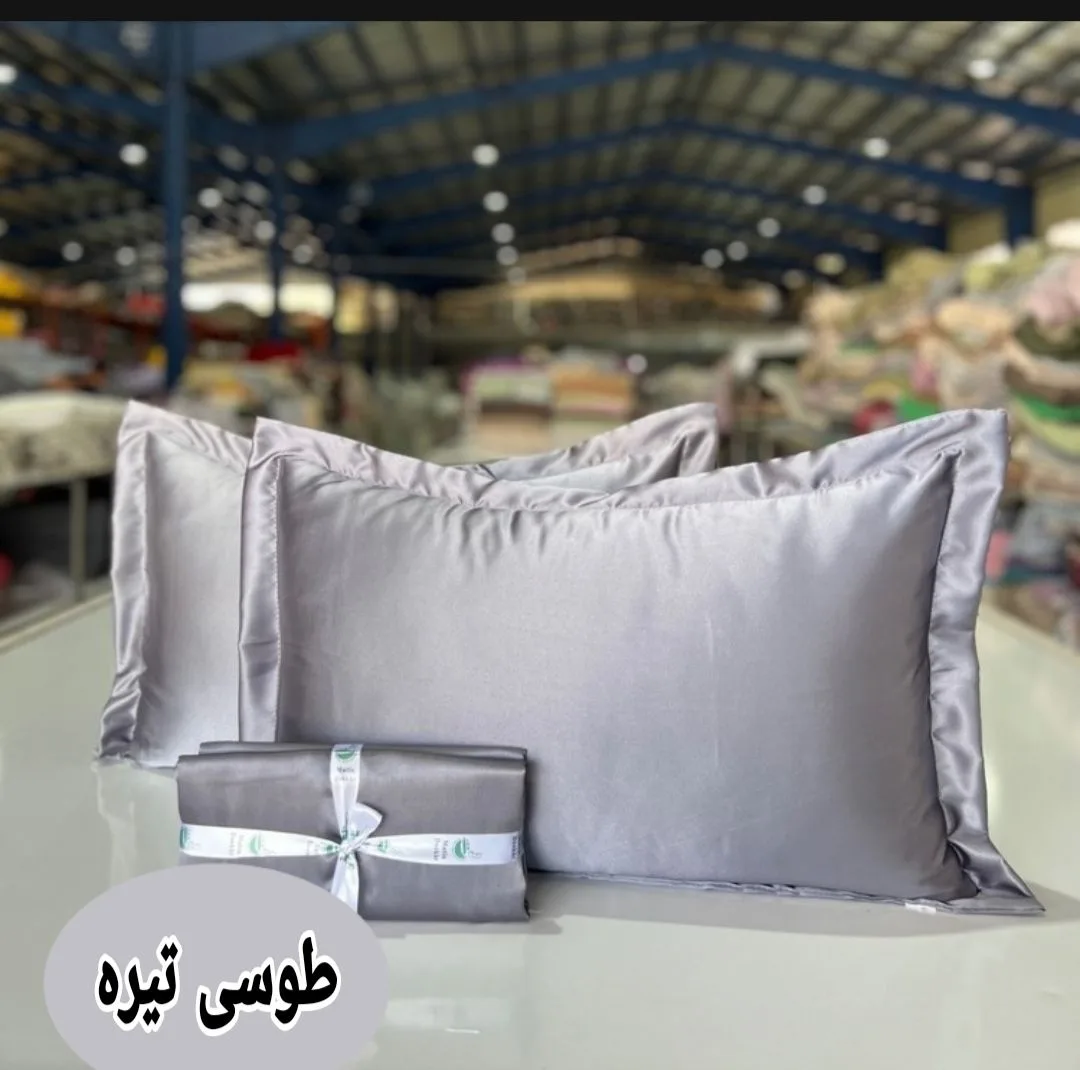 رو بالشی مدل ساتن قابدار سایز 60*80 سانتی متر