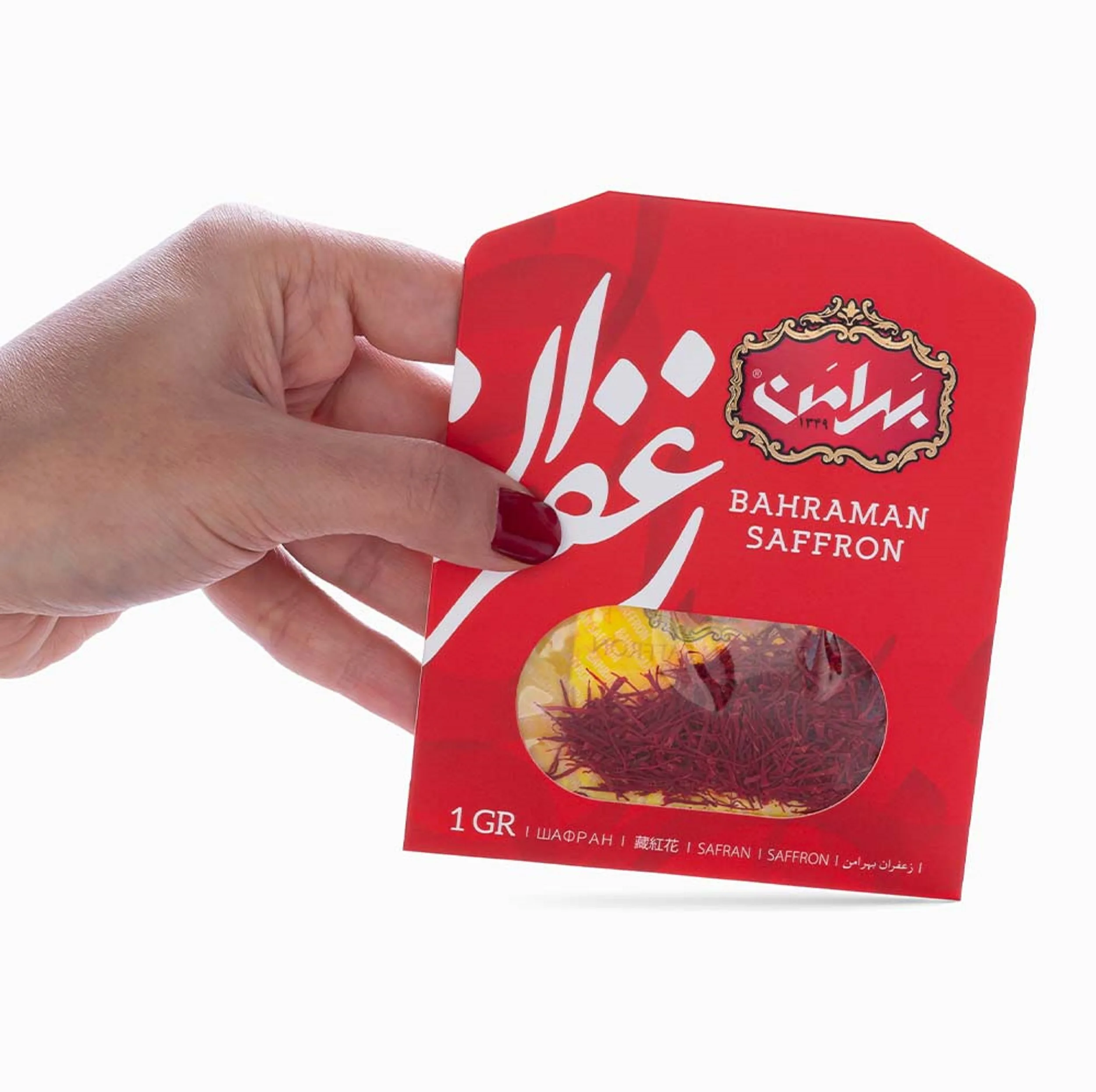 زعفران سرگل بهرامن - 1 گرم