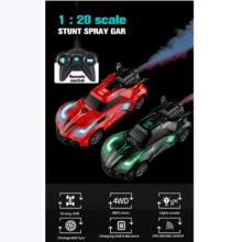 ماشین بازی کنترلی مسابقه‌ای مدل دودزا شارژی KMRC کد Dudza model racing control game machine K660-3A scale1:20 با حرکت چهار جهته، چراغ‌دار و مقیاس 1:20
