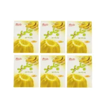 پودر ژله موز جلید دراژه – 100 گرم بسته 6 عددی