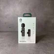 میکروفن بی سیم گرین لاین مدل GNSOLOWMICBK با درگاه اتصال USB-C