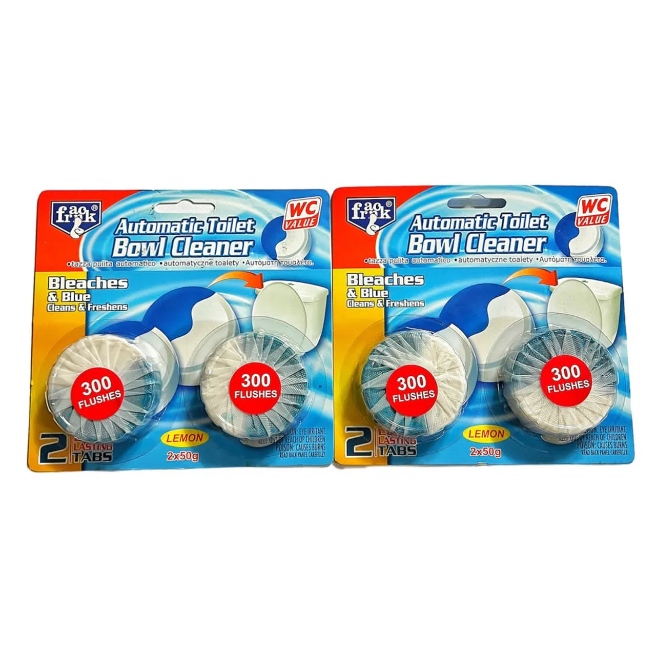 قرص جرمگیر توالت فرنگی فرانک مدل Lemon کد 423 بسته 4 عددی