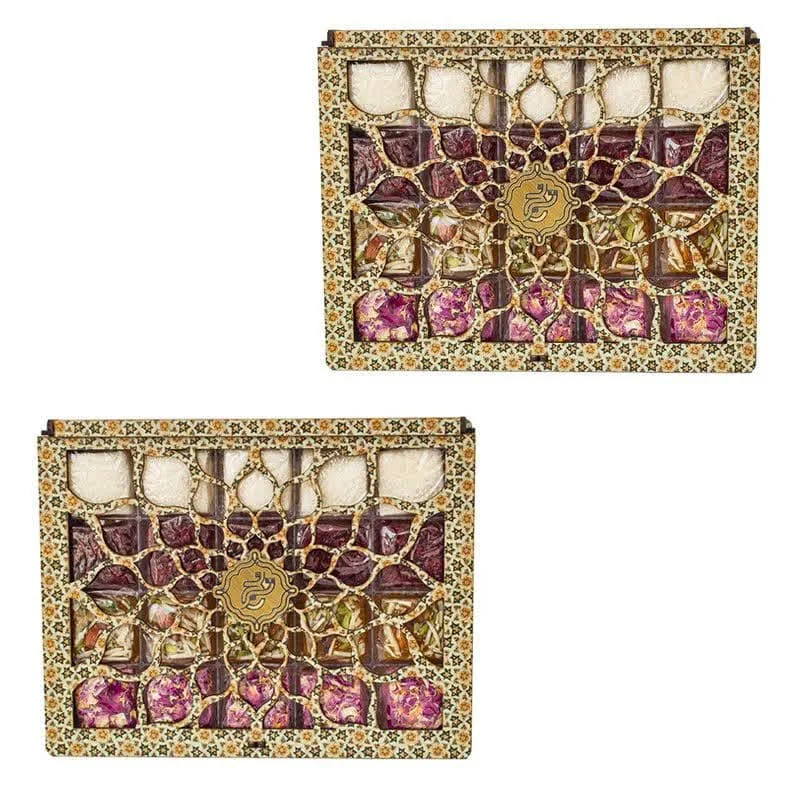 مسقطی ترکیبی آلبومی حلوا مسقطی لاری ترنج - 360 گرم مجموعه 2 عددی