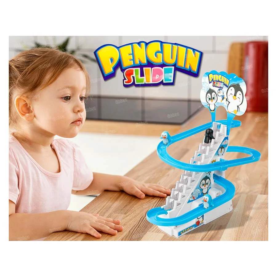 اسباب بازی مدل پله پنگوئن طرح موزیکال کد 13-867