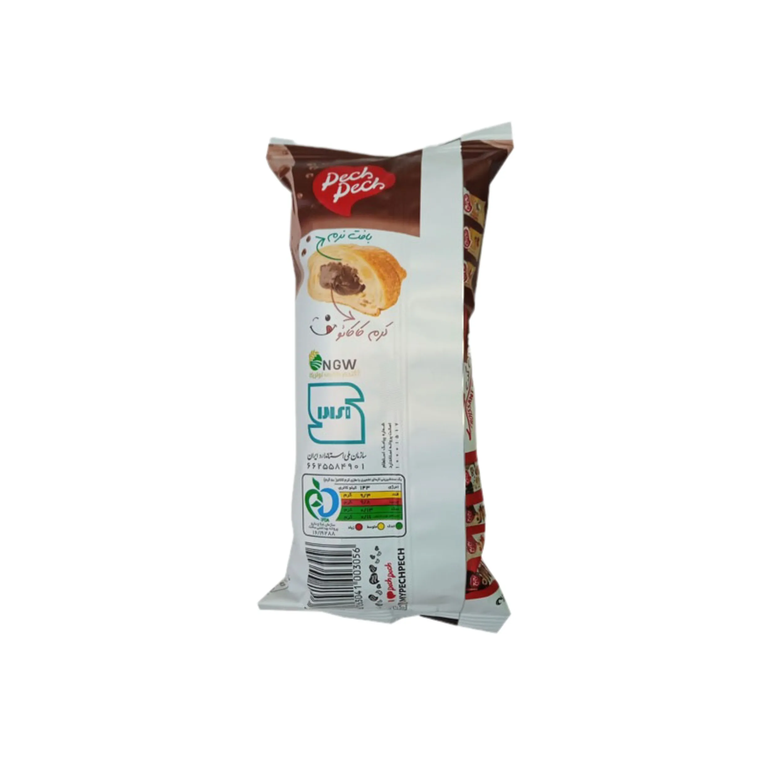 کروسان شکلاتی پچ پچ بسته 36 عددی