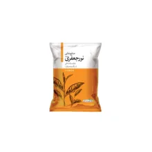 چای ایرانی سیاه شکسته ممتاز صنایع غذایی نورجعفری لاهیجان - 5 کیلوگرم بسته 10 عددی