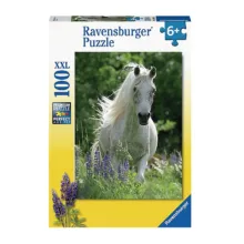 پازل 100 تکه راونزبرگر مدل Horse in Flower کد 12927 مناسب برای 6 سال به بالا