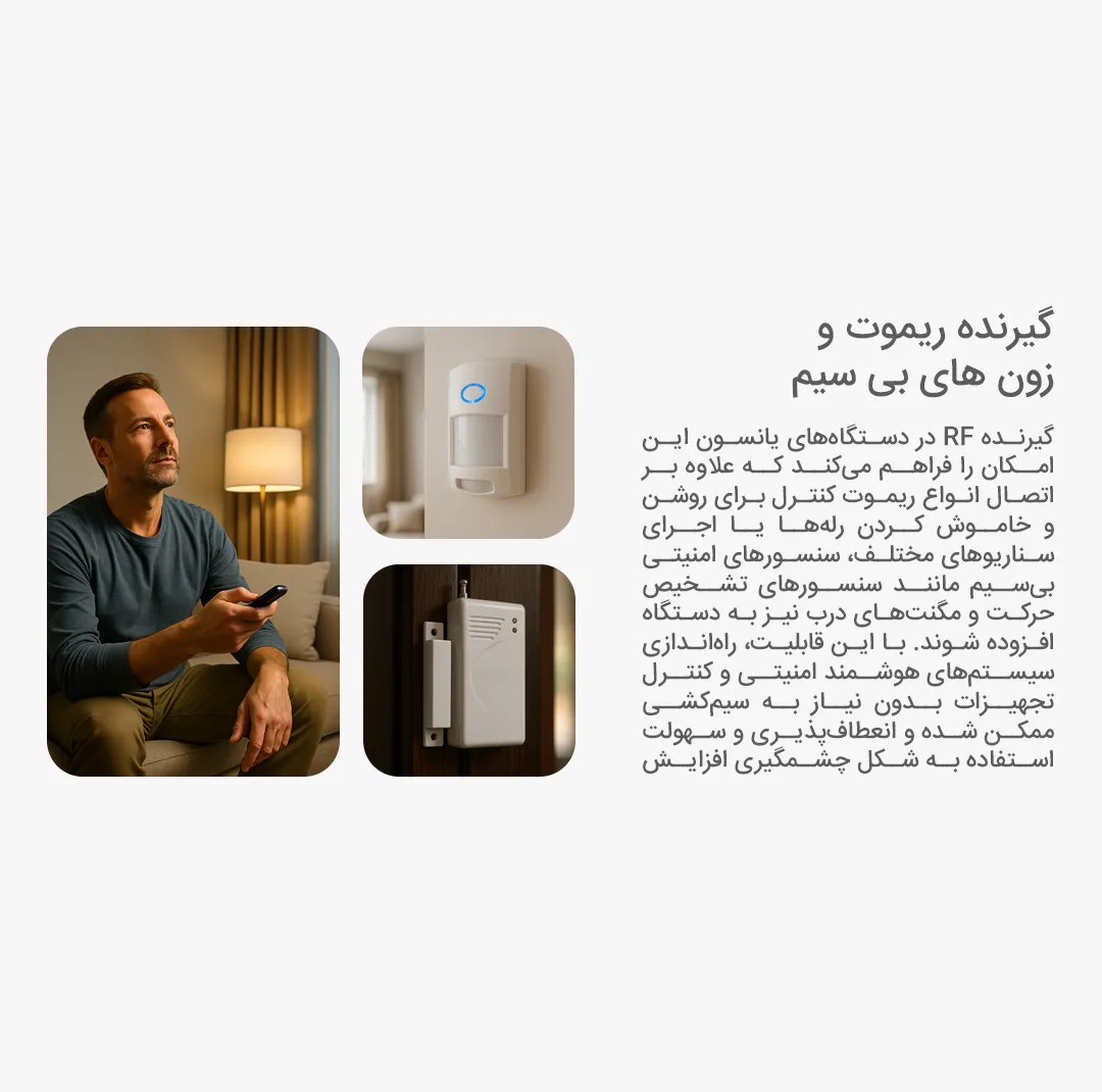 کنترلر مرکزی خانه هوشمند یانسون مدل GW840