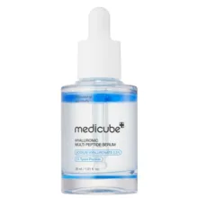 سرم آبرسان و جوانساز پوست مدیکیوب مدل Hyaluronic Multi Peptide مناسب برای انواع پوست حجم 30 میلی‌لیتر