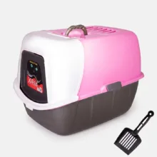 سطل خاک گربه مدل 03 درپوش‌دار