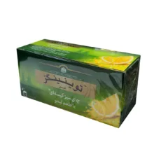چای سبز کیسه ای توینینگز با طعم لیمو بسته 3 عددی