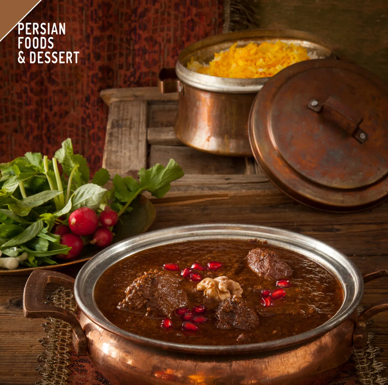 کنسرو خورش فسنجان بدون گوشت گیلانی - 460 گرم