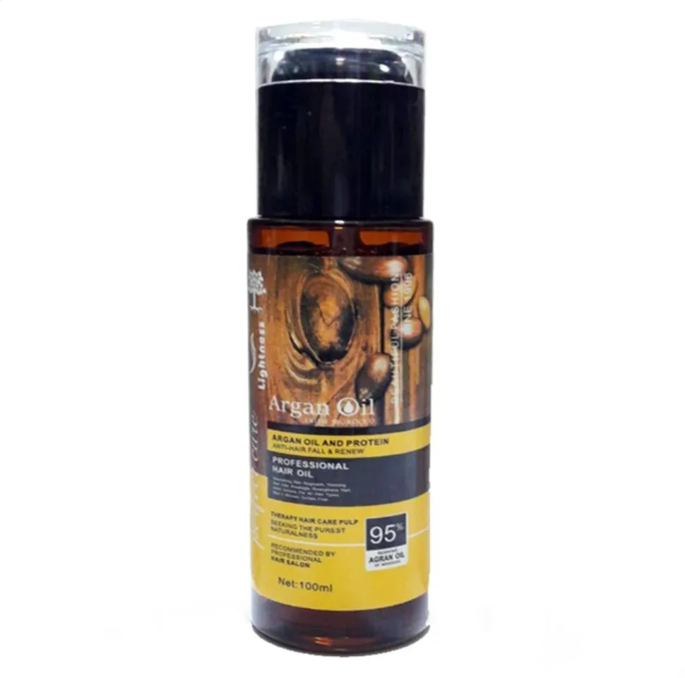 روغن آرگان لایتنس مدل شیشه ای حجم 100 میلی لیتر