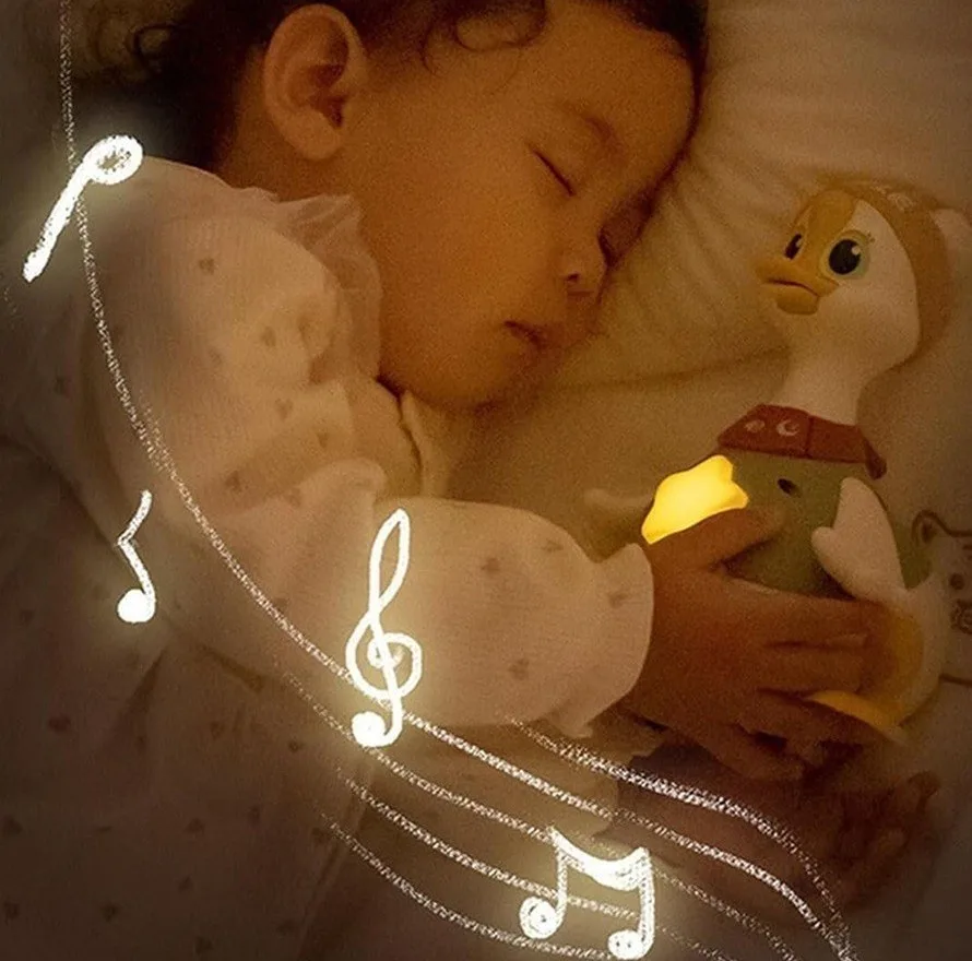 اسباب بازی هولا مدل اردک و بچه موزیکال کد 998701