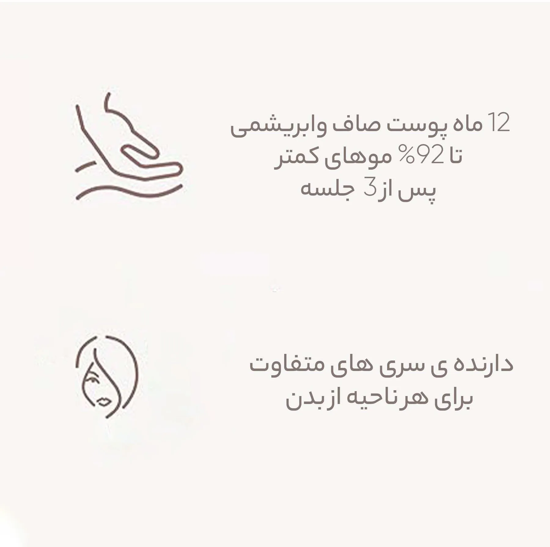 لیزر موهای زائد فیلیپس مدل bri955