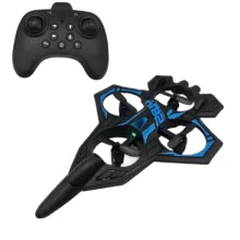 هواپیما بازی ناب سل مدل جت جنگنده کنترلی عمود پرواز شارژی چراغدار کد  Airplane Toy Jet Fighter Model, Vertical Flight, Rechargeable, Control, with Lights 2.4GHZ