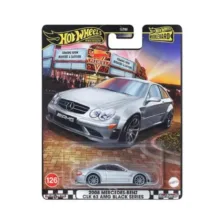 ماکت هات ویلز مدل Mercedes-benz clk 63 amg black series 2008