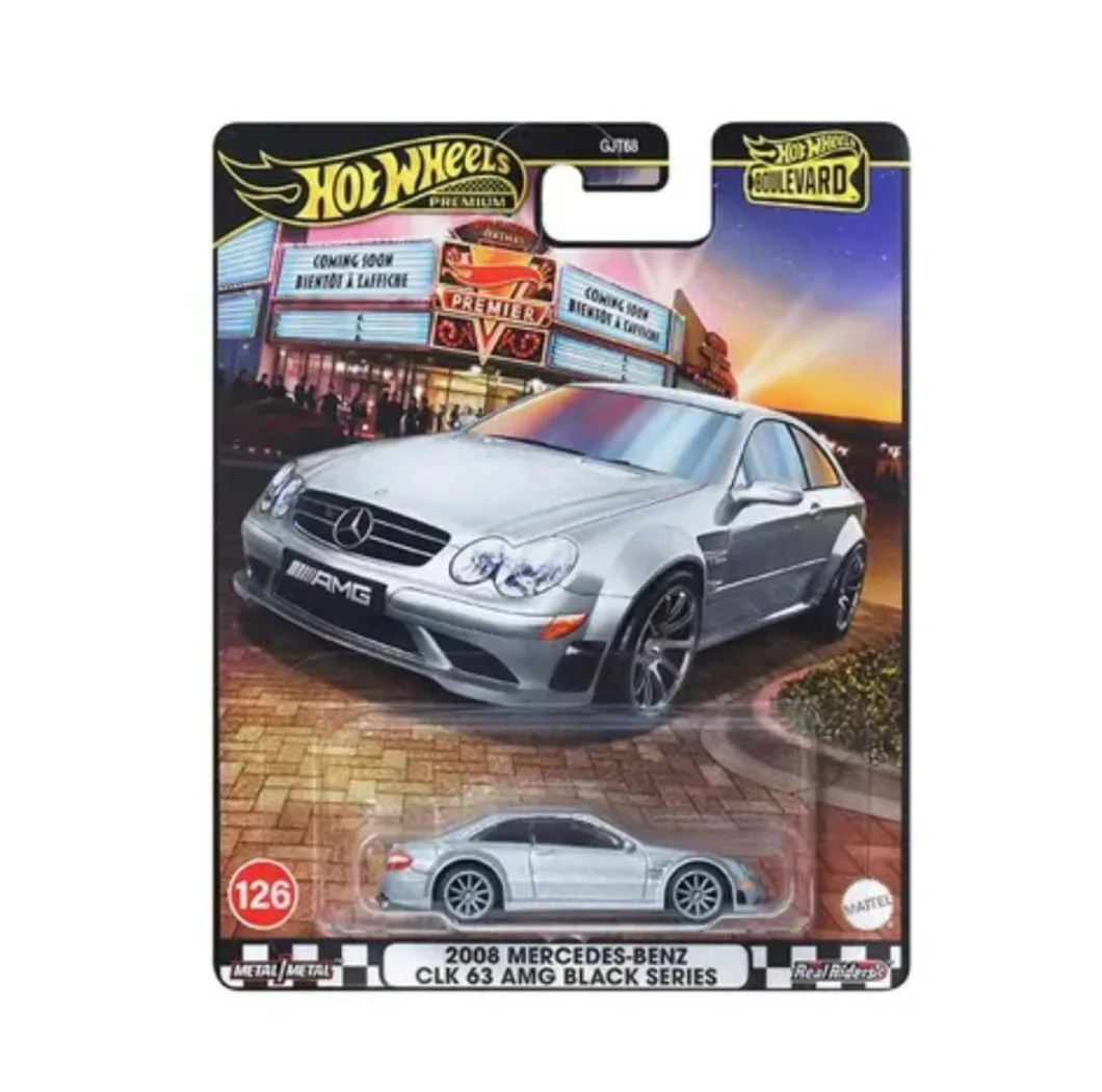 ماکت هات ویلز مدل Mercedes-benz clk 63 amg black series 2008