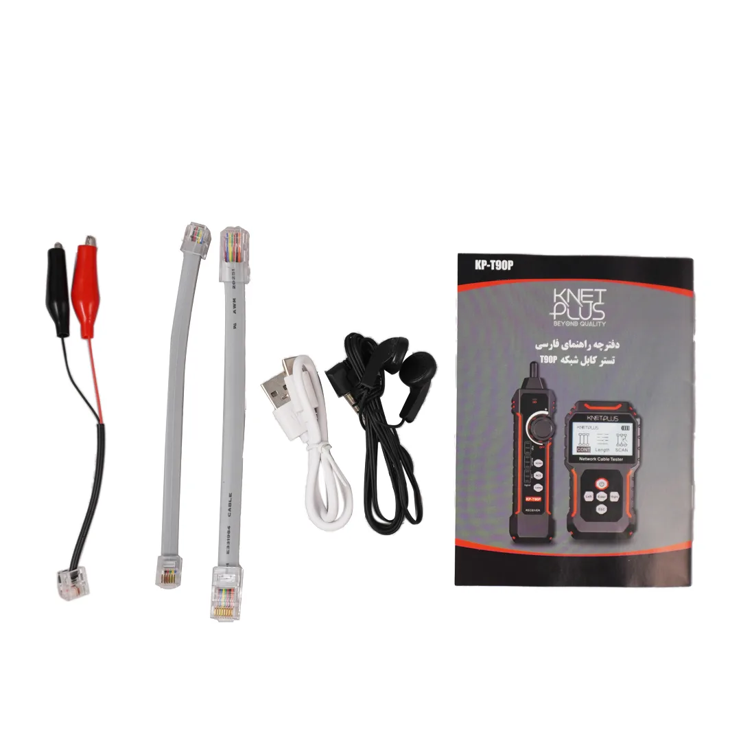 تستر کابل شبکه کی نت پلاس مدل KP-T90P