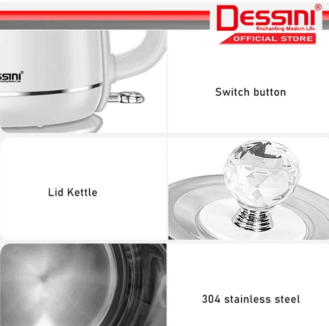 کتری برقی دسینی مدل DS-41
