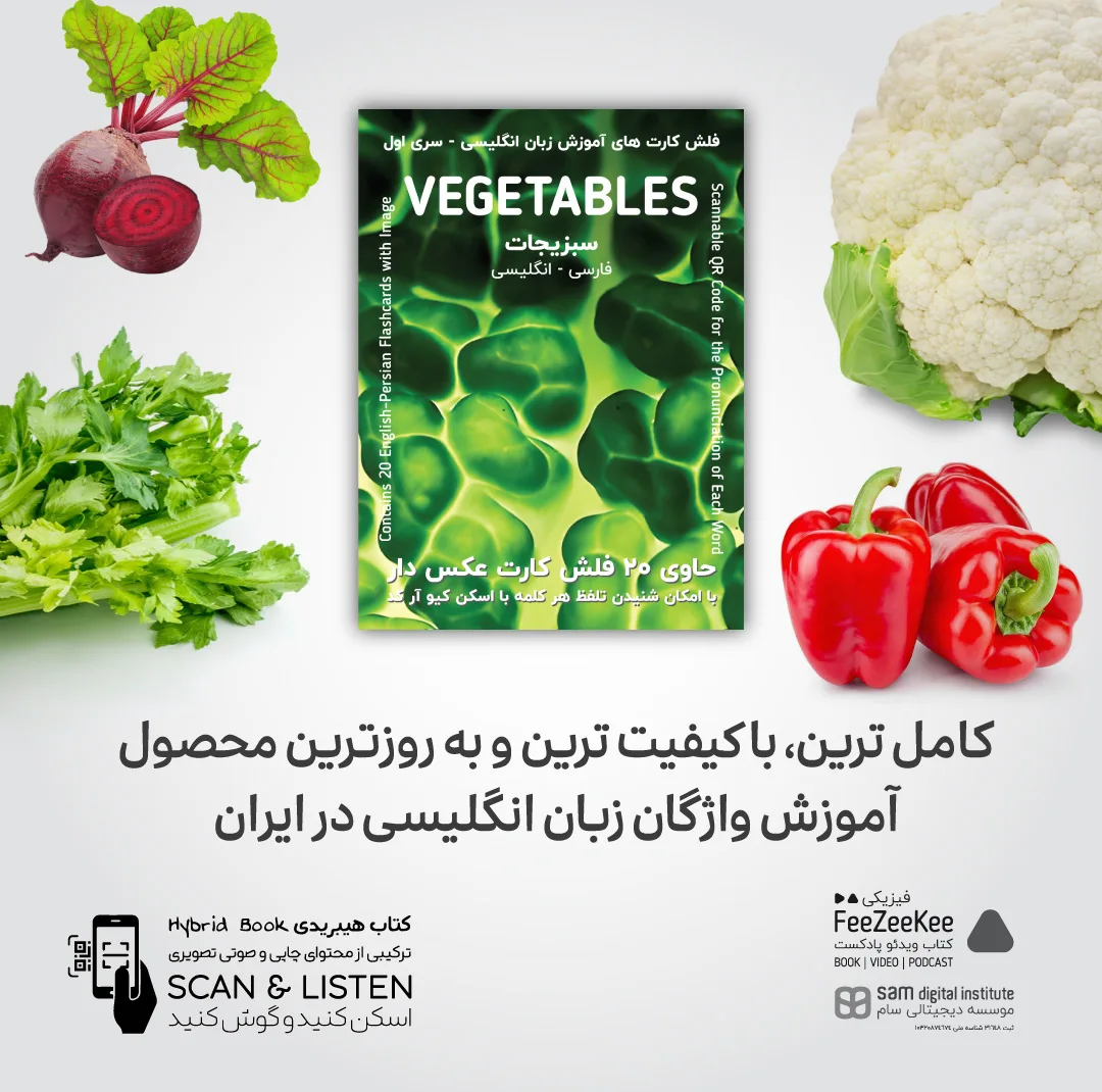 فلش کارت آموزش زبان انگلیسی نشر فیزیکی مجموعه 5 عددی