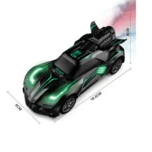 ماشین بازی کنترلی مسابقه‌ای مدل دودزا شارژی KMRC کد Dudza model racing control game machine K660-3A scale1:20 با حرکت چهار جهته، چراغ‌دار و مقیاس 1:20