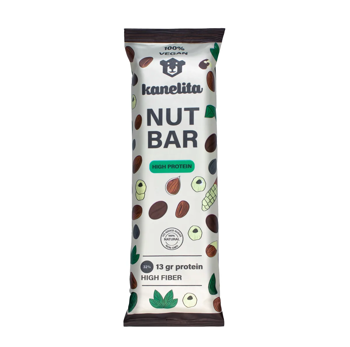 نات بار طعم قهوه، بری و استوایی کنلیتا - 40 گرم بسته 12 عددی