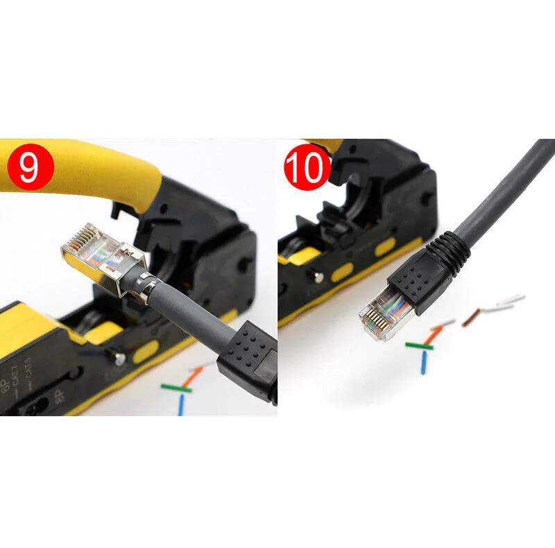 آچار سوکت زن شبکه مدل OPEN END-CAT7 به همراه تیغ بسته 3عددی