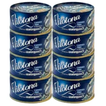 کنسرو ماهی مارلین در روغن گیاهی ویلورا – 180 گرم بسته 8 عددی