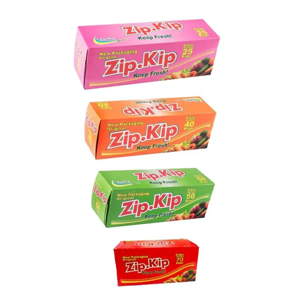 کیسه زیپ دار زیپ کیپ مدل A-B-D-G /4 مجموعه چهار عددی