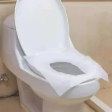 روکش یکبار مصرف توالت فرنگی گرمینه مدل 0200 بسته ۲۰۰ عددی